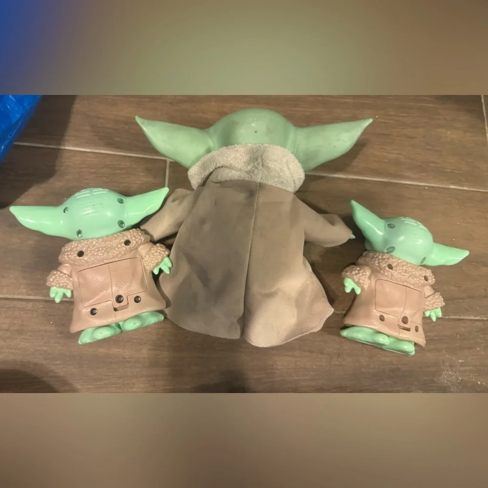 Baby yoda the mandalorian child bundle of interactive dolls